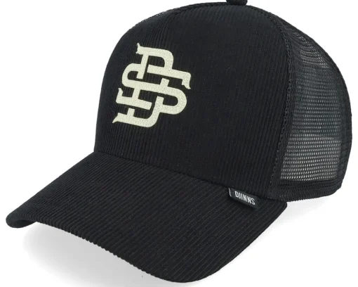 Hft Cordfelt Black Trucker - Djinns