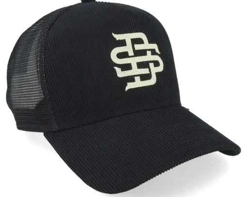 Hft Cordfelt Black Trucker - Djinns