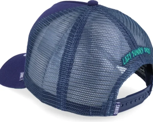 Hft Lazy Piquet Navy Trucker - Djinns