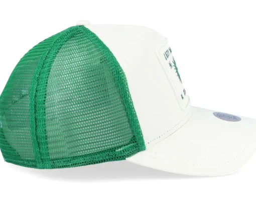 Hft Lazy Sunny Days Beige/Green Trucker - Djinns