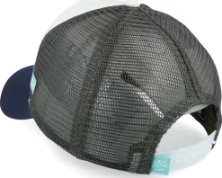 Hft San Diego Brown/White/Navy A-Frame Trucker - Coastal