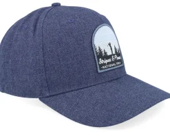 Hi crown Collegiate Heather Navy Adjustable - Adidas