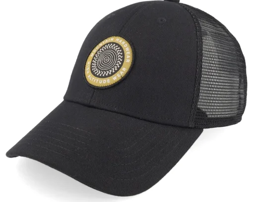 High Altitude Hat Black Trucker - Mountain Hardwear