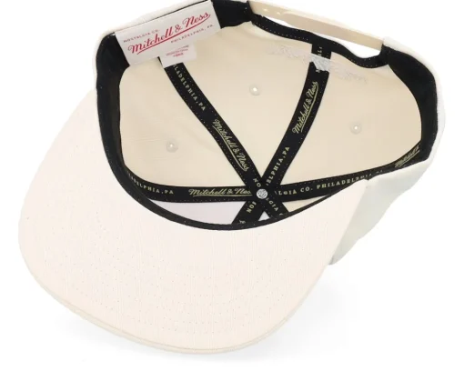High Crown Blank White Snapback - Mitchell & Ness