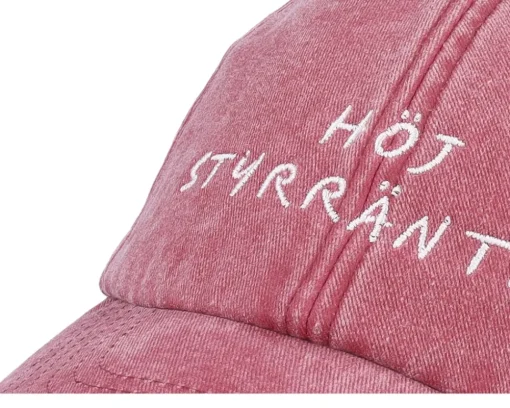 Höj Styrräntan Red Dad Cap - Iconic