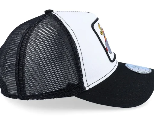 Hälge Road Sign White/Black Trucker - Hälge