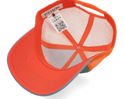 Hole In One Green/Blue/Orange Trucker - Stetson