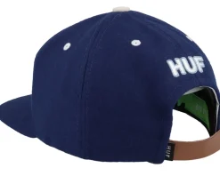 Home Base 6 Panel Blue Strapback - HUF