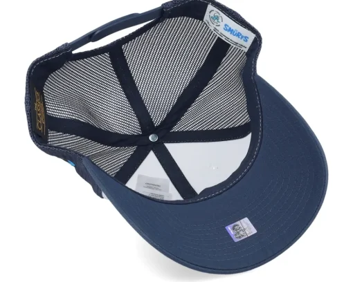 Home Sweet Smurf Patch White/Navy Trucker - The Smurfs