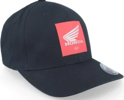 Honda Black/Red Flexfit - Fox
