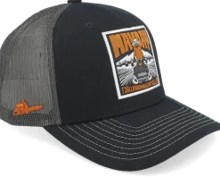 Hooja Mayday Black A-Frame Trucker - SQRTN
