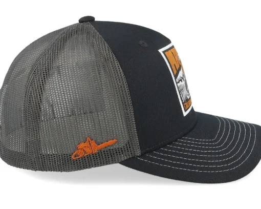 Hooja Mayday Black A-Frame Trucker - SQRTN