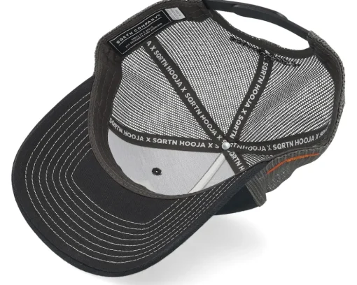 Hooja Mayday Black A-Frame Trucker - SQRTN