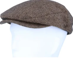 Hooligan Brown/Khaki Snap Cap - Brixton