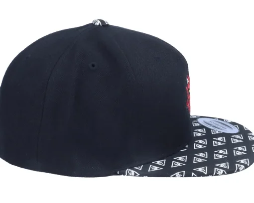 Horned Demon Black/Horus Eye Brim Snapback - Iconic