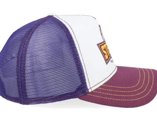 Hotdog Purple/White A-Frame Trucker - Stetson