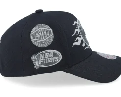 Houston Rockets Beautiful Chaos Pro Cap Hwc Black Adjustable - Mitchell & Ness