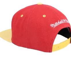 Houston Rockets Billboard Classic Hwc Red/Gold Snapback - Mitchell & Ness