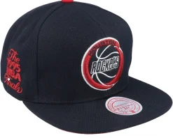Houston Rockets Born And Bred Black Snapback - Mitchell & Ness