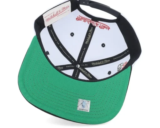 Houston Rockets Champ Series White/Black Snapback - Mitchell & Ness