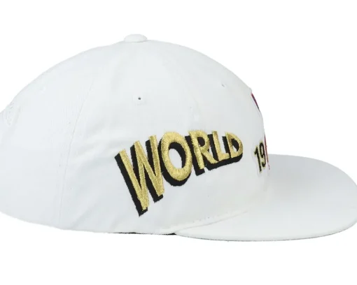 Houston Rockets Champs Deadstock White Snapback - Mitchell & Ness