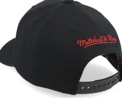 Houston Rockets Classic Custom Patch Black Adjustable - Mitchell & Ness