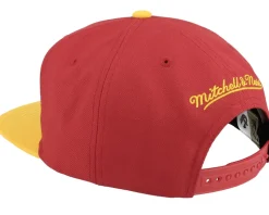 Houston Rockets Core Basic Red/Gold Snapback - Mitchell & Ness