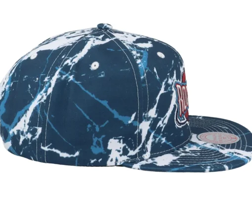 Houston Rockets Down For All Blue Snapback - Mitchell & Ness