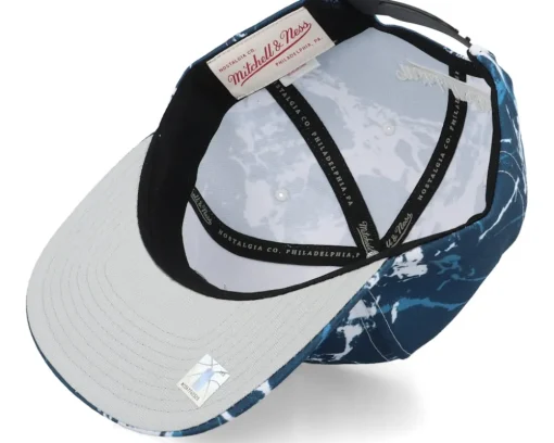 Houston Rockets Down For All Blue Snapback - Mitchell & Ness