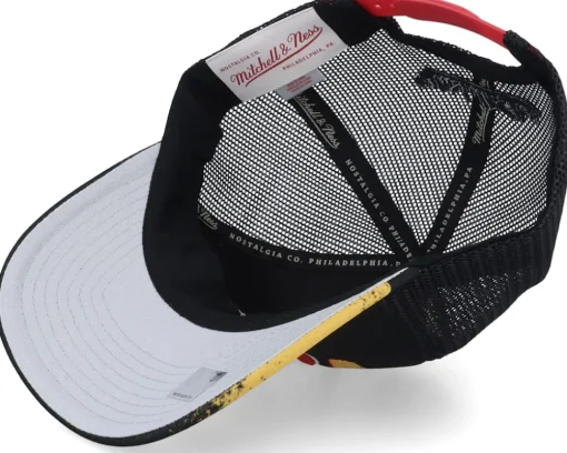 Houston Rockets Hyper Black Trucker - Mitchell & Ness