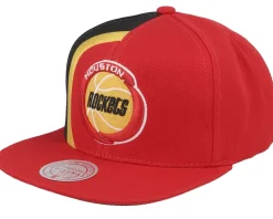 Houston Rockets Retroline Red Snapback - Mitchell & Ness