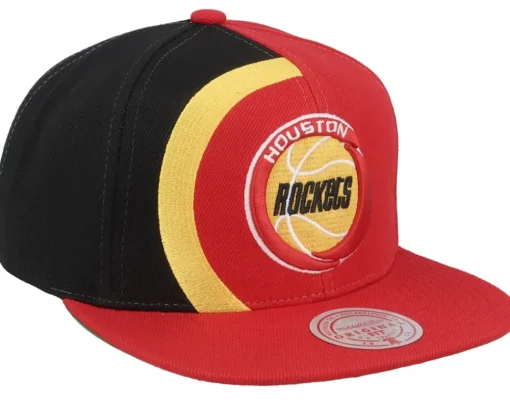 Houston Rockets Retroline Red Snapback - Mitchell & Ness