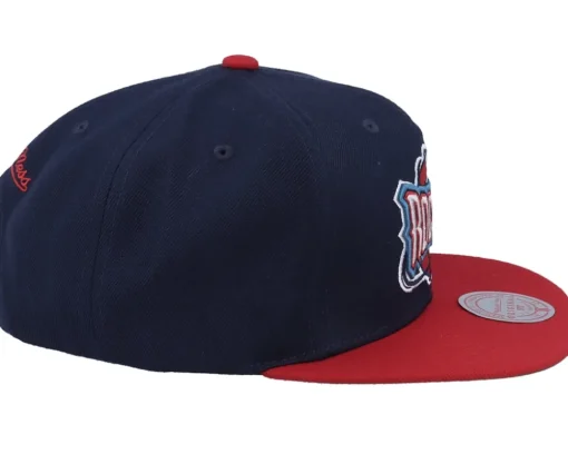 Houston Rockets Team 2 Tone 2.0 Navy/Red Snapback - Mitchell & Ness