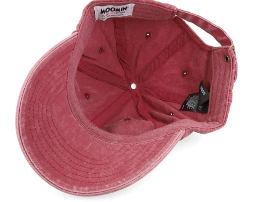 Hug Red Denim Dad Cap - Moomin