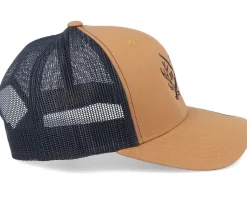 Hunt X Antlers Caramel/Black Trucker - Hunter