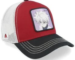 Hunter X Hunter Killua Burgundy/White/Black Trucker - Capslab