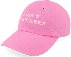 I Dont Work Here Charcoal Dad Cap - Iconic