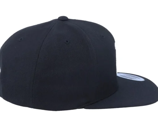 I Letter 3D Black Snapback - Iconic