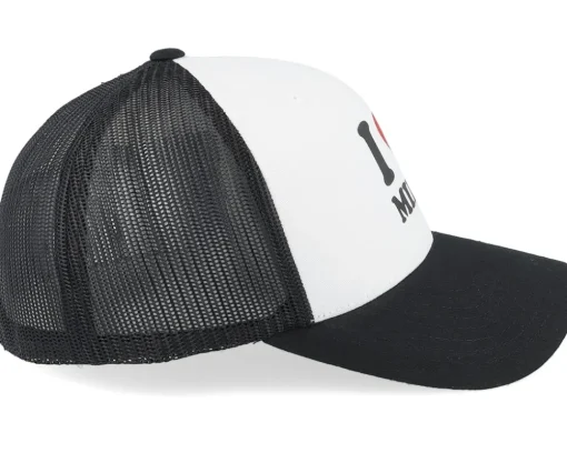 I Love Milfs Logo Black/White Trucker - Iconic