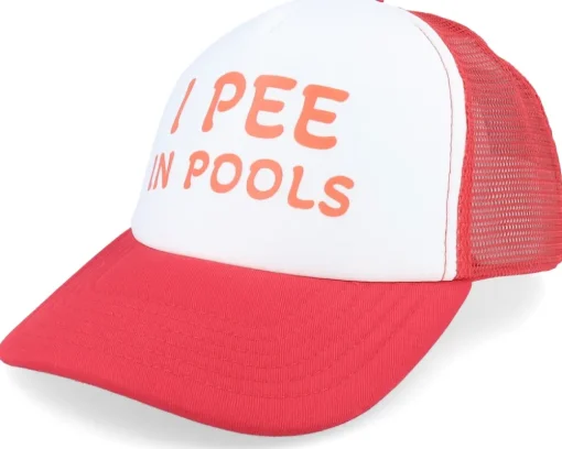 I Pee In Pools Foam Purple/White Trucker - Iconic