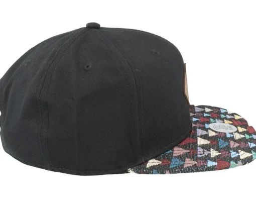 Inka Delta Rev Black Snapback - Djinns