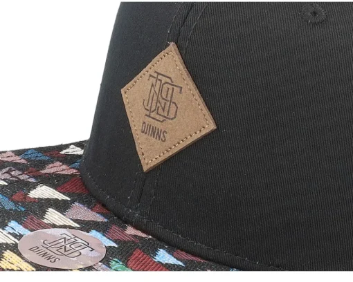 Inka Delta Rev Black Snapback - Djinns