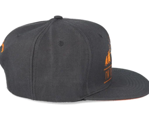 Into The Wild Charcoal Snapback - Sqrtn