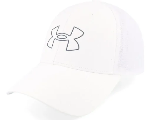 Iso-chill Driver Mesh White Trucker - Under Armour