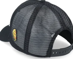 Italy Ripped Flag Patch Pizza Black Trucker - Iconic