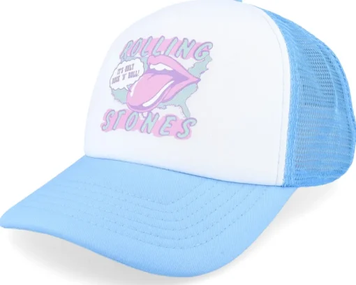 Its Only Rock & Roll Blue/White Foam Trucker - The Rolling Stones