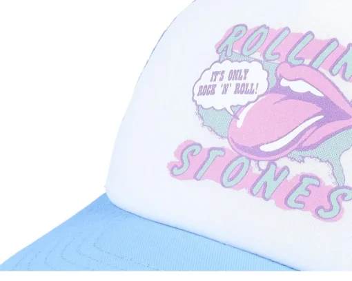 Its Only Rock & Roll Blue/White Foam Trucker - The Rolling Stones