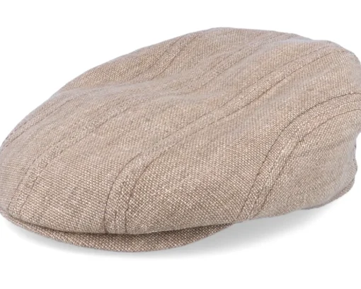 Ivy Cap Linen Flat Cap - Stetson