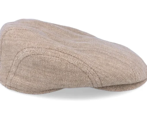 Ivy Cap Linen Flat Cap - Stetson