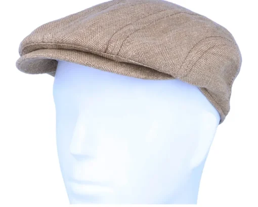 Ivy Cap Linen Flat Cap - Stetson